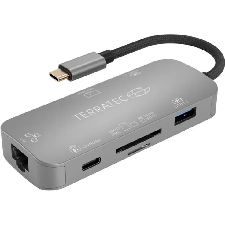 TERRATEC CONNECT C8 USB Type-C Adapter USB-C