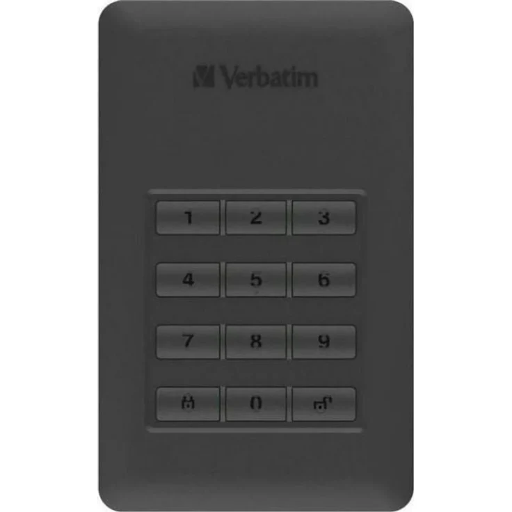 Verbatim Store 'n' Go Portable - Festplatte - verschlüsselt - 1 TB - extern (tragbar) - USB 3.1 Gen 1 (USB-C Steckverbinder) - 256-Bit-AES (53401) – Bild 3