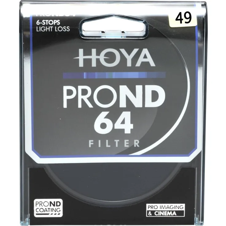 Hoya Pro ND-Filter (Neutral Density 64, 49mm)