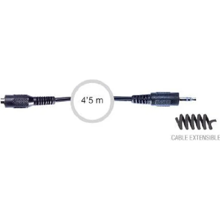 Spiralkabel MiniJack 3.5 h st-minijack 3.5 m St Fonestar aa-425 4 m