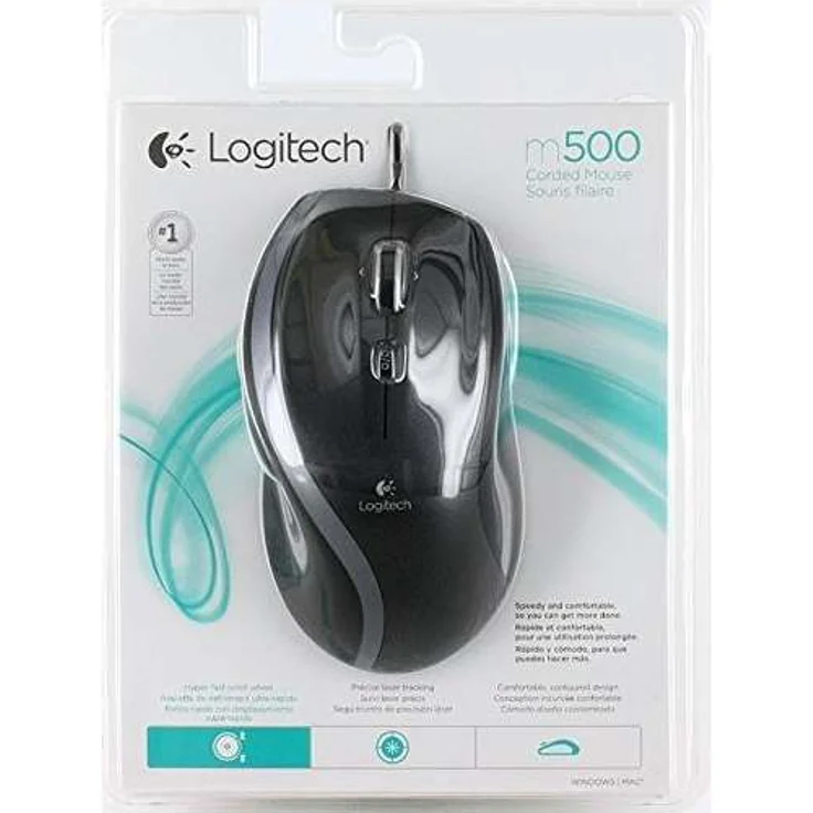 Logitech M500 Corded Mouse (910-003726) – Bild 4
