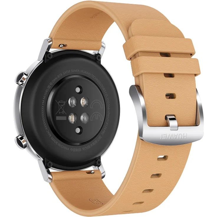 Huawei Watch GT2 Smartwatch GPS, Unisex, 42mm, Beige – Bild 4