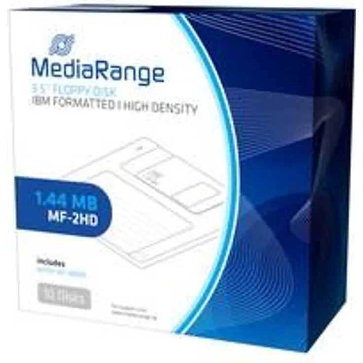 Diskette mediarange floppy disc 1.44mb 10er pack (mr200) - Preisvergleich