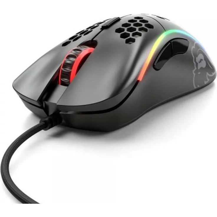 Glorious PC Gaming Race Model D Gaming-Maus mit Kabel, Schwarz Matt – Bild 1