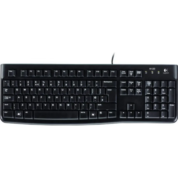 Logitech K120 - Tastatur - USB - Deutsch QWERTZ - OEM (920-002516)