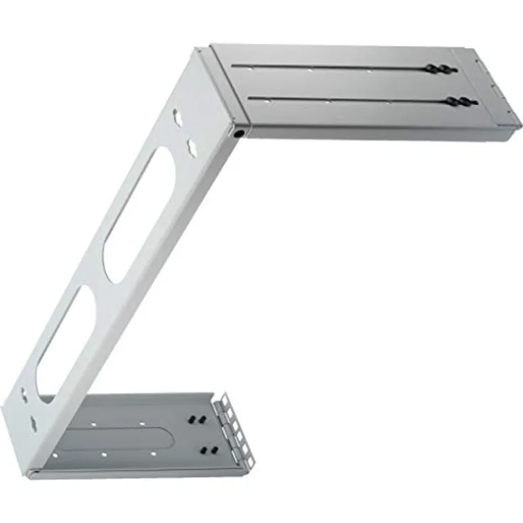 InLine 19'' Rack zur Wandmontage, 2HE, 24-40cm Tiefe, Grau