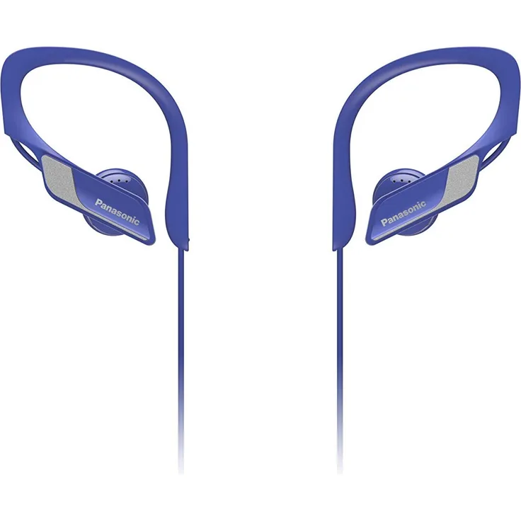 Panasonic RP-BTS10E-A In-Ear Kopfhörer, mit Bluetooth, Mikrofon, spritzwassergeschützt, blau