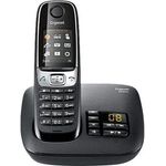 Gigaset C620A Analog-Telefon schwarz mit AB