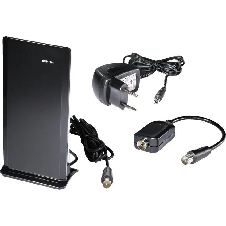 Transmedia FZDVB5L DVB-T Antenne mit DC Power Set Zubehör