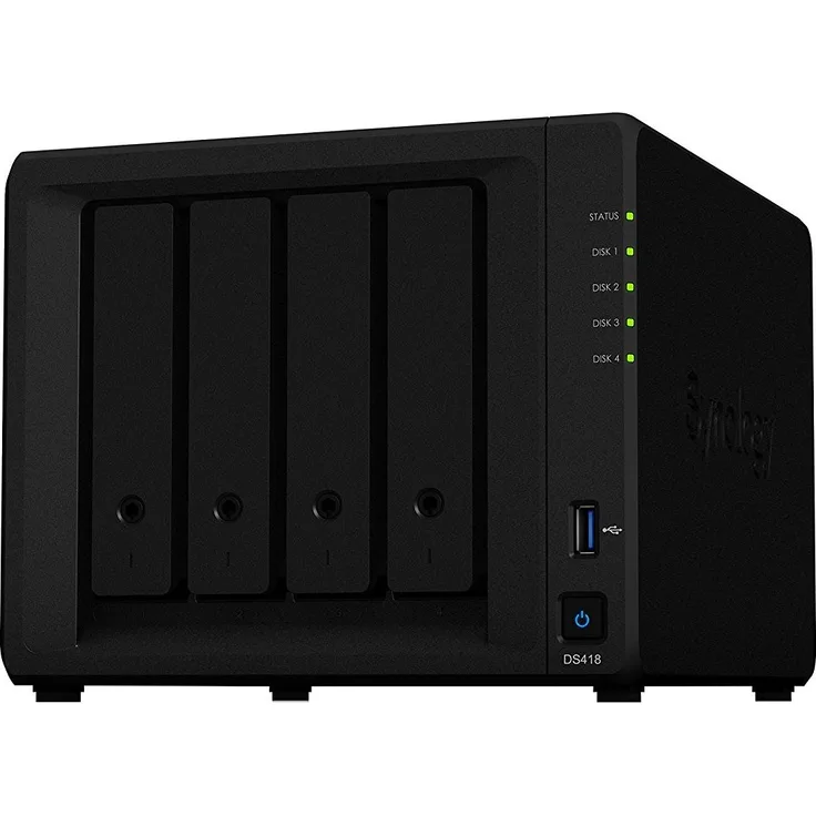 Synology DS418 4 Bay Desktop NAS Gehäuse