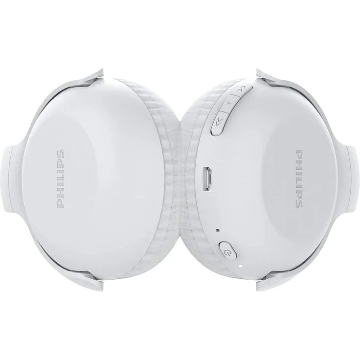 Philips UH202WT-00 On-Ear-Kopfhörer, mit Bluetooth, Mikrofon, weiß – Bild 5