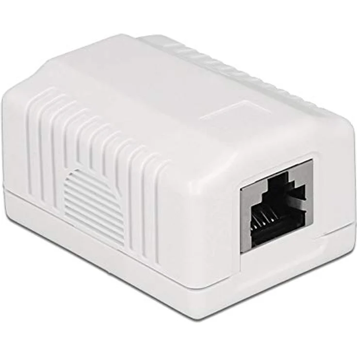 DeLock Netzwerk Anschlussdose 1 Port Cat.6A LSA – Bild 1