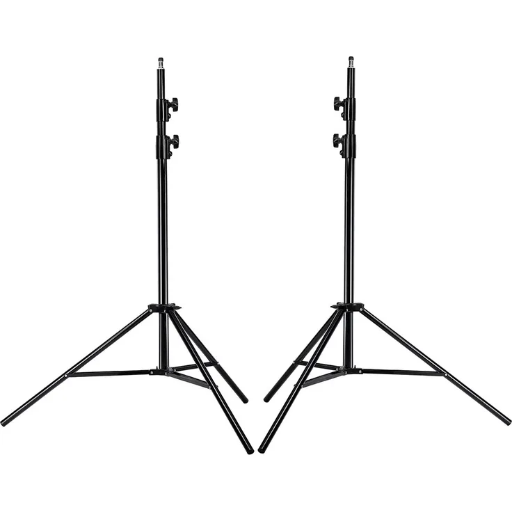 Neewer PRO 9 Fuß - 260cm Hochleistungs Aluminiumlegierung Fotografie Foto-Studio-Licht Stativ Set für Video, Porträt und Fotografie Beleuchtung (2 Stück)
