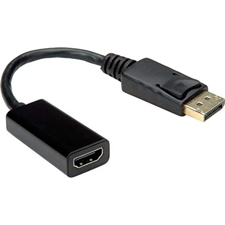 VALUE DisplayPort-HDMI Adapter | DP Stecker - HDMI Buchse | mit Einer Auflösung von bis zu 1920x1080 - 1920x1200 60Hz!