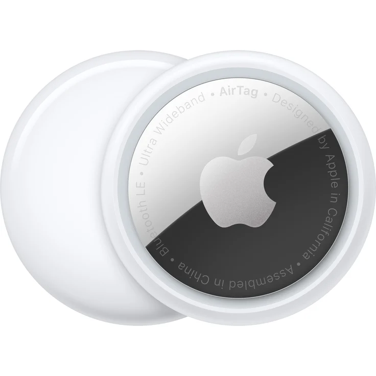 Apple AirTag MX542ZM/A, Schlüsselfinder, weiß, silber (4er Pack) – Bild 2