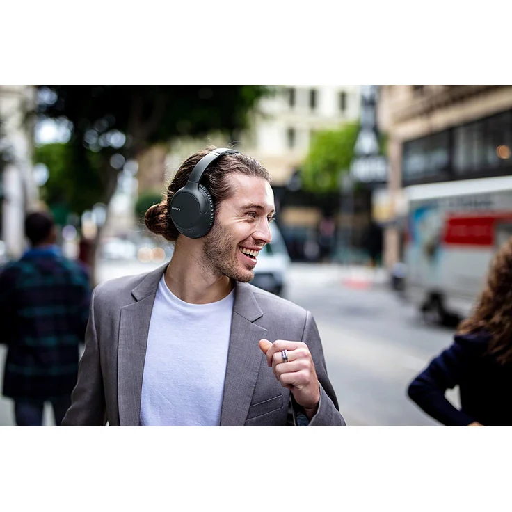 Sony WH-CH710N Over-Ear-Kopfhörer, Bluetooth, Mikrofon, Noise Cancelling, schwarz – Bild 8