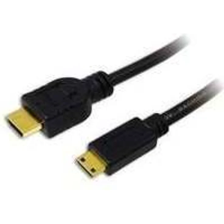 HDMI-Kabel LogiLink Ethernet A -> mini St/St 2.00m sw