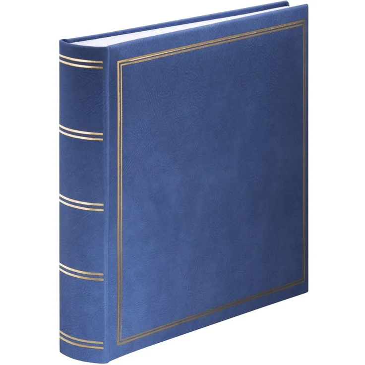 Hama Jumbo-Album London, 30x30 cm, 80 weiße Seiten, Blau