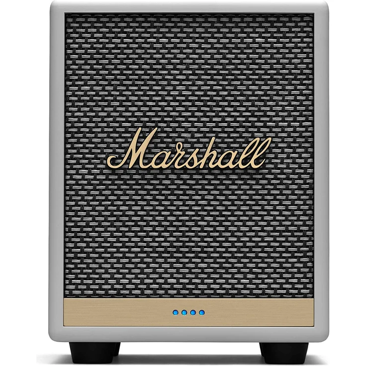 Marshall Uxbridge Streaming-Lautsprecher, Bluetooth, WLAN, Multiroom, Google Assistant, weiß – Bild 1