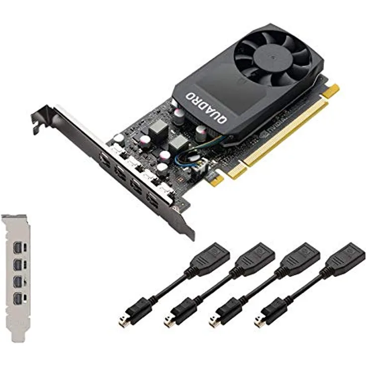 PNY QUADRO P1000 Grafikkarte, 4 GB GDDR5