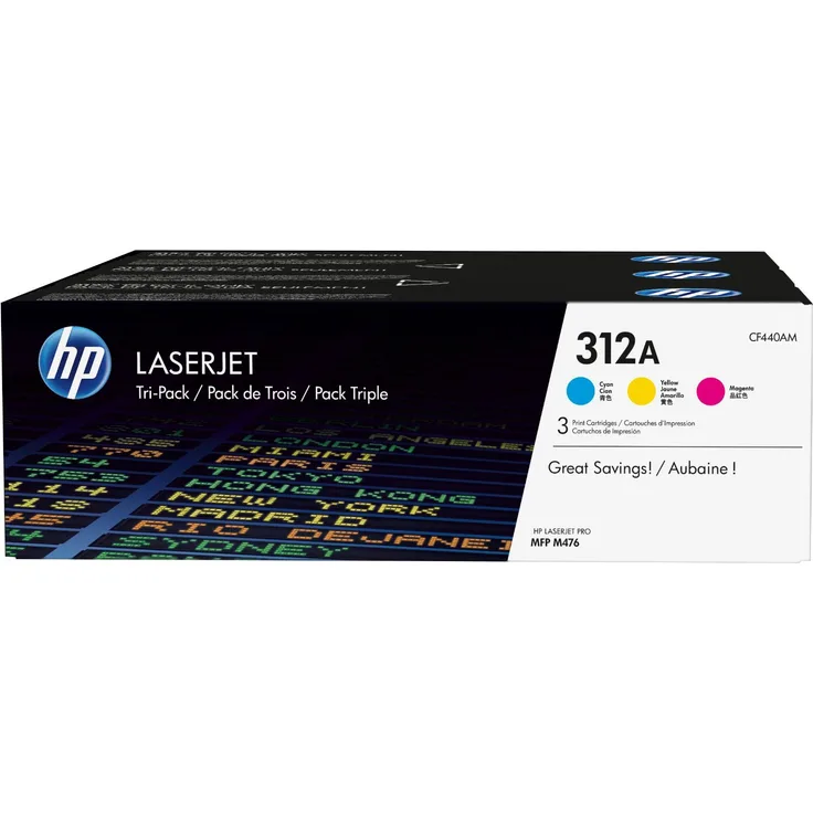 Hewlett-Packard HP 312A (CF440AM) 3-farbig (CF440AM)