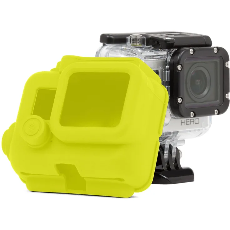 Incase Protective Case Schutzhülle für GoPro Hero3, Hero3+, Hero 4 mit Tauchgehäuse - lumen [Weiches Silikon I Leichtes Design] - CL58077