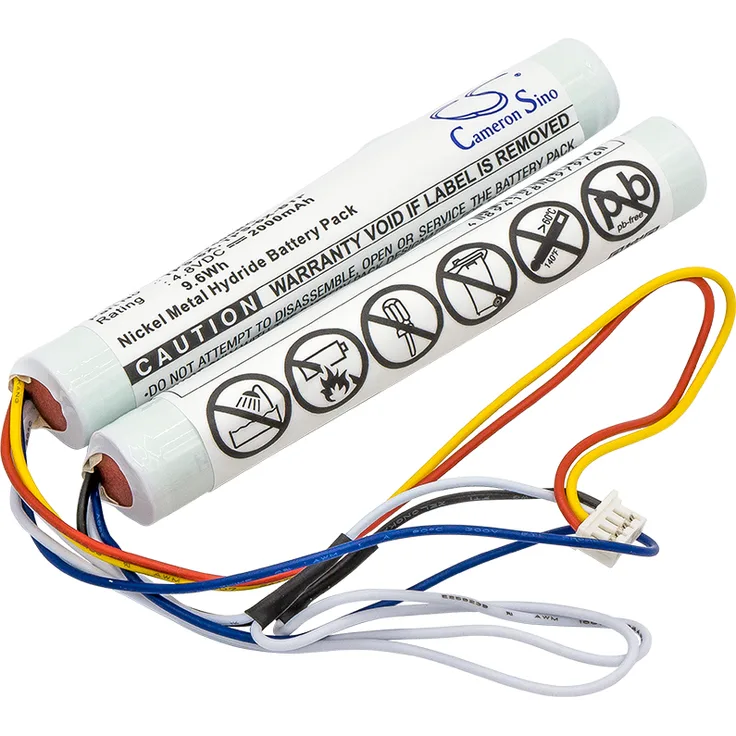 Ersatzakku - CS-CRT600RC - Crestron 6504906 / TST-600 / TPS-6X - 4,8 Volt 2000mAh Ni-MH