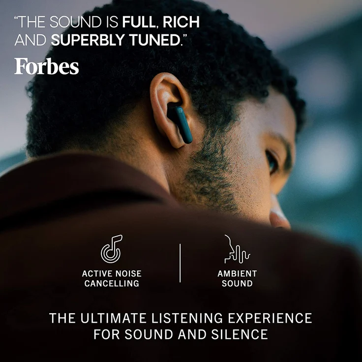 Urbanista London In-Ear Kopfhörer, mit Bluetooth, Mikrofon, schwarz – Bild 2