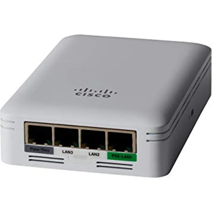 Cisco Systems Business 145AC 802.11ac 2x2 Wave 2 Access Point 4 GbE-Ports 1 PoE ? Wandplatte, eingeschränkter Schutz während der Lebensdauer (CBW145AC-E)