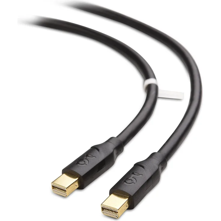 Cable Matters Gold überzogene Mini-Displayport Kabel in Schwarz 2m - 4K Auflösung Bereit