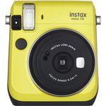 Fujifilm Instax Mini 70 Sofortbildkamera, gelb