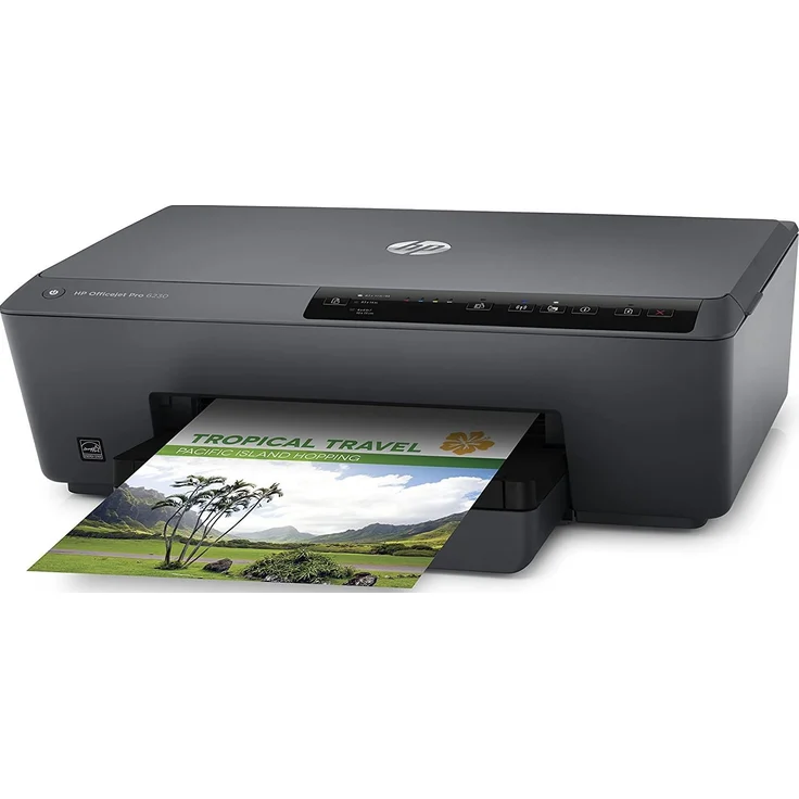 HP Officejet Pro 6230 ePrinter (A4, Drucker, USB 2.0, Ethernet, WiFi, 600 x 1200) schwarz – Bild 2