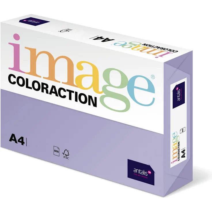 Image Coloraction - farbiges Kopierpapier Tundra-lavendel 160g-m² A4 - Paket zu 250 Blatt