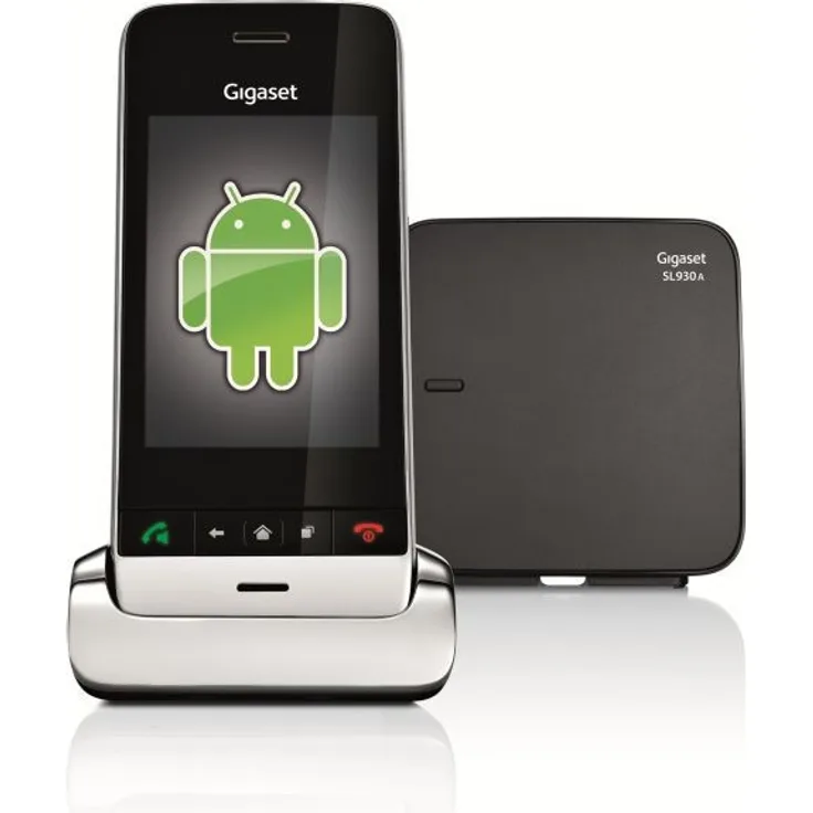 Gigaset SL930A Analog-Telefon schwarz