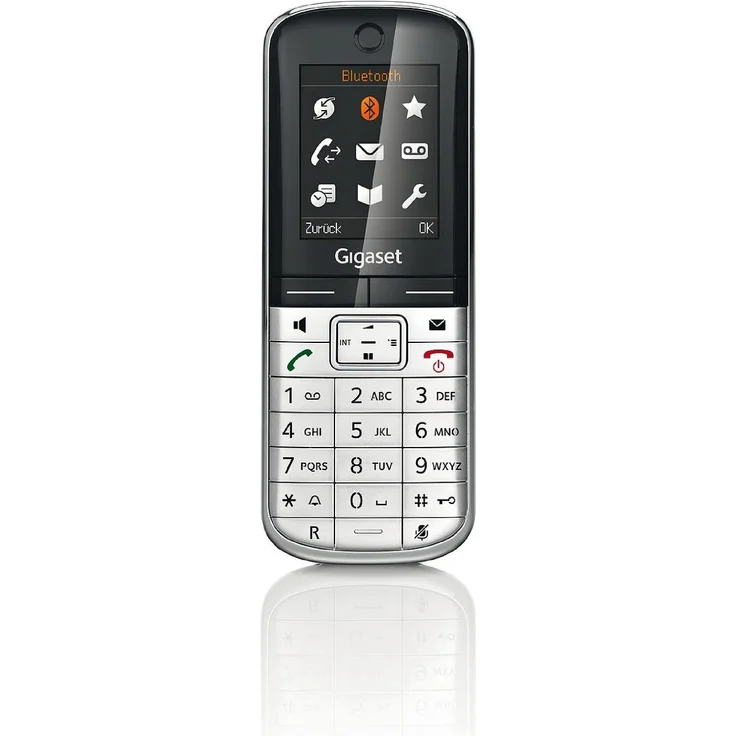 Gigaset SL400 Analog-Telefon schwarz/metall – Bild 3