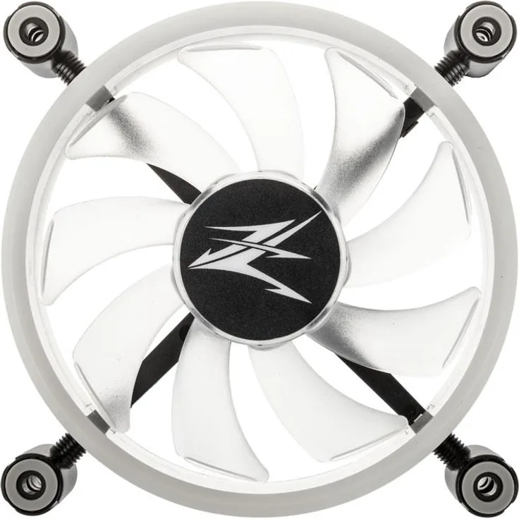 Zalman ZM-LF120A3 Computer Kühlkomponente Computergehäuse Ventilator 12 cm Schwarz - Weiß (ZM-LF120A3)