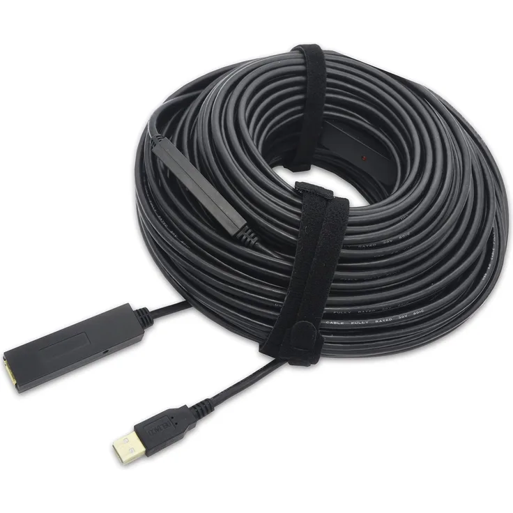VALUE - USB-Verlängerungskabel - USB (M) bis USB (W) - 30 m (USB/USB 2.0) - aktives Kabel (Signalregenerierung) - Schwarz (12.99.1111)