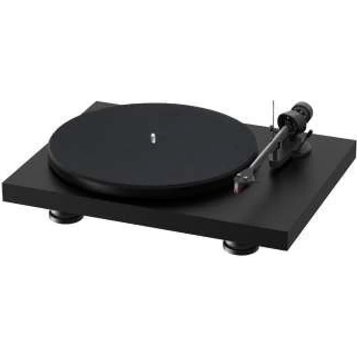 Pro-Ject Debut Carbon EVO Manueller Plattenspieler mit Riemenantrieb inkl. Schutzhaube satin schwarz – Bild 2
