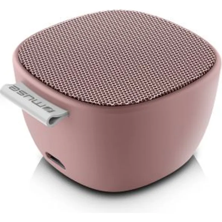 Muse M-305 BTB - Mobiler Bluetooth-Lautsprecher mit Micro-USB Port, pink
