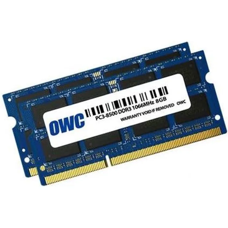 OWC 16GB PC8500, DDR3, 1066MHz (OWC8566DDR3S16P)