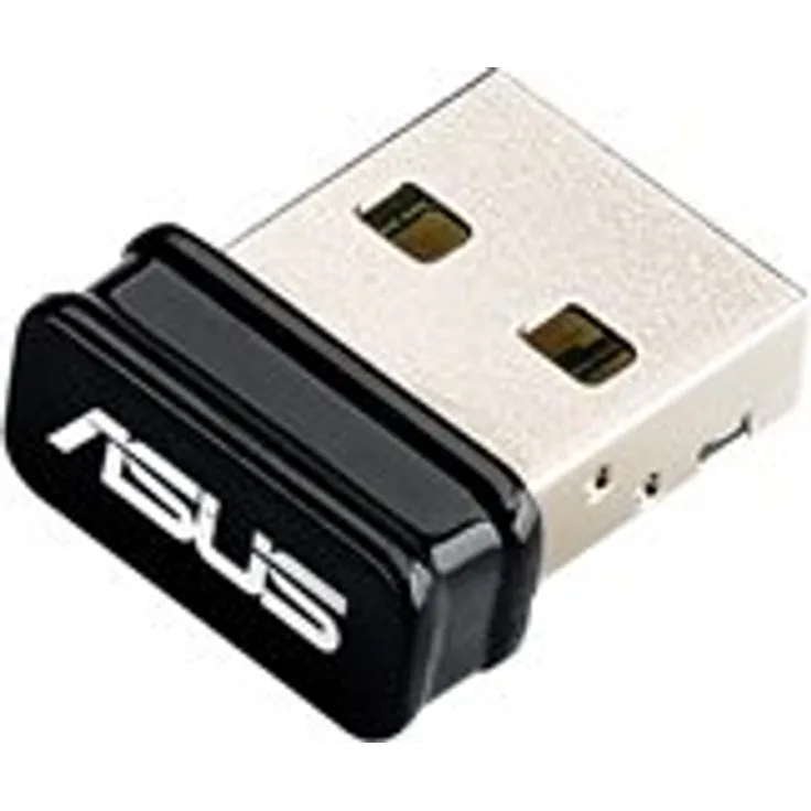 Asus USB-N10 NANO B1 N150 WLAN USB Stick (WiFi 4, USB 2.0, Windows Mac & Linux kompatibel)