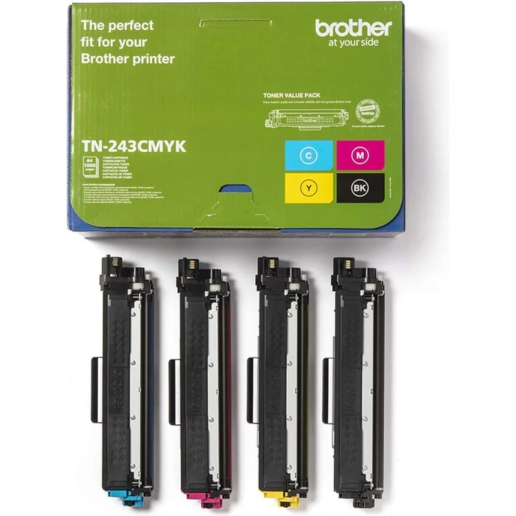 Brother Toner TN-243 Multipack (je 1x BK/M/C/Y) (TN243CMYK) – Bild 2