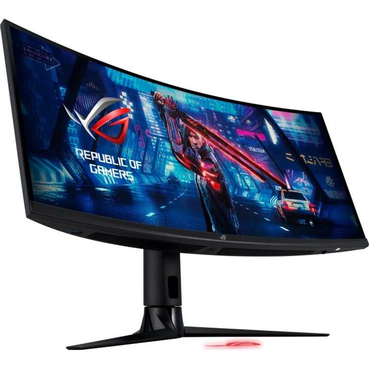 ASUS ROG Strix XG349C - 34 Zoll, UWQHD (3440 x 1440), IPS-Panel, 180Hz, 1ms, 400cd/m² (90LM06V0-B01A70) – Bild 2