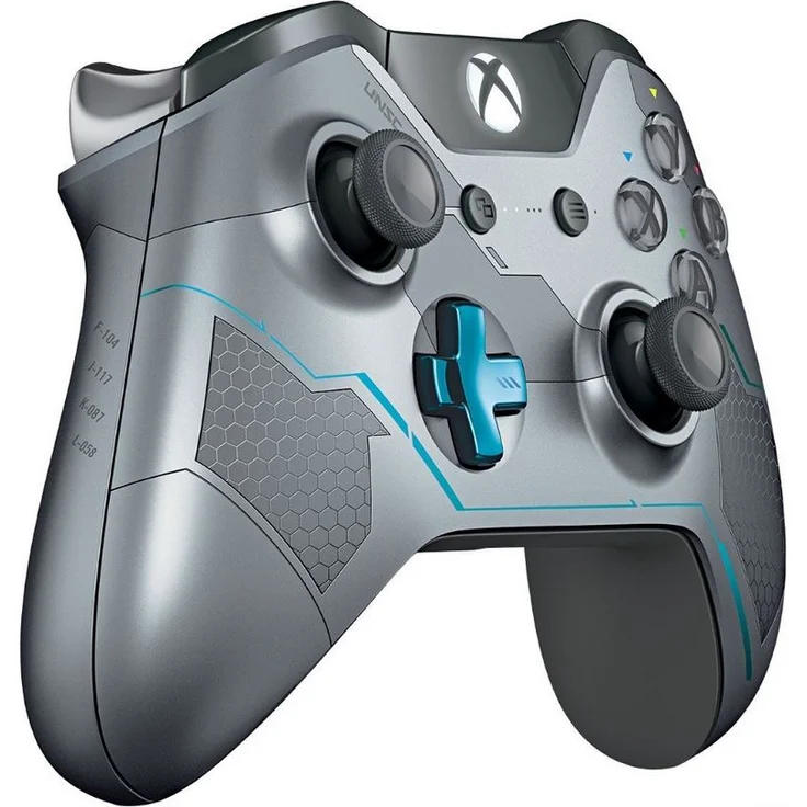 Microsoft Xbox One Wireless Controller Halo 5: Guardians Spartan Locke Grau (GK4-00007) (PC, Xbox One, Xbox Series) – Bild 2
