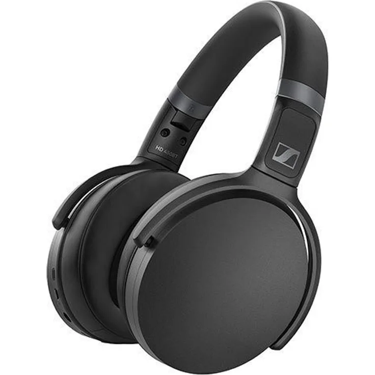 Sennheiser HD 450BT Over-Ear-Kopfhörer, mit Bluetooth, Mikrofon, Noise Cancelling, schwarz