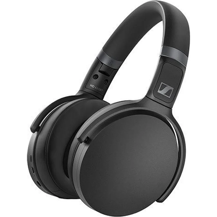 Sennheiser HD 450BT Over-Ear-Kopfhörer, mit Bluetooth, Mikrofon, Noise Cancelling, schwarz – Bild 1