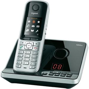 Bild für Gigaset S810A Analog-Telefon schwarz/grau