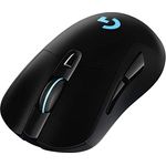 Logitech G703 LIGHTSPEED kabellose Gaming-Maus (mit HERO 16K-Sensor, LIGHTSYNC RGB, POWERPLAY-kompatibel, geringes Gewicht von 95 g + optionales 10-g-Gewicht, EU Verpackung, Westeuropa)
