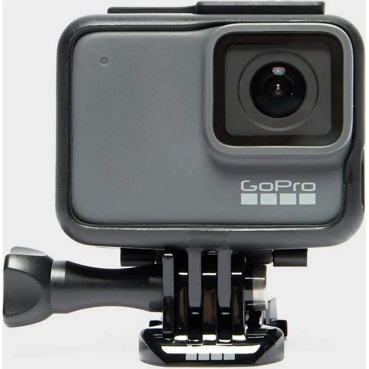 GoPro HERO7 Silver - wasserdichte 4K Action-Cam (10 MP-Foto, 4K-Video (30 fps), Bildstabilisator, Slow-Motion-Video, wasserdicht bis 10 m, GPS/WLAN/Bluetooth), silber – Bild 2