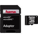 Hama microSDHC 32GB Speicherkarte inkl. Adapter Foto (Class 10)